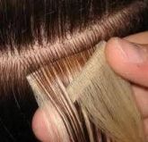 Apliques Adesivado Natural CABELO + COLOCAÇÃO