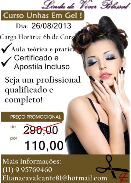 Curso Unhas em gel .